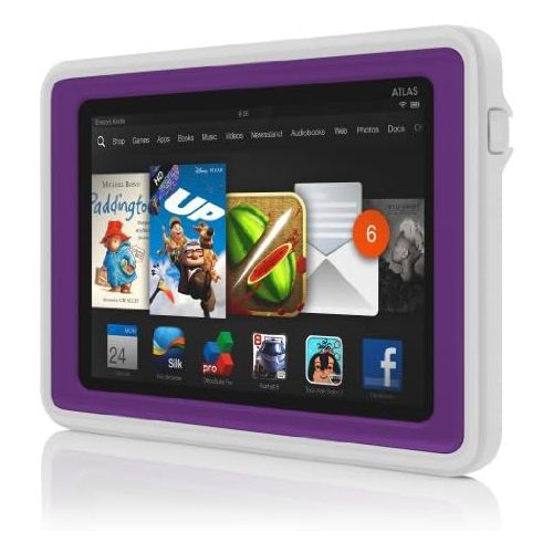  Atlas Waterproof Case for Kindle Fire HD by Incipio, Purple (will only fit 3rd generation)