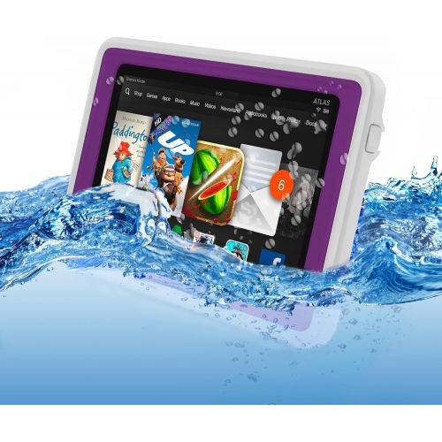  Atlas Waterproof Case for Kindle Fire HD by Incipio, Purple (will only fit 3rd generation)