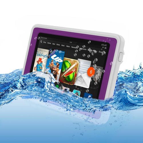  Atlas Waterproof Case for Kindle Fire HD by Incipio, Purple (will only fit 3rd generation)