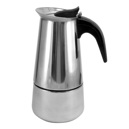  Inconnu Kaffeemaschine, italienisch, aus Edelstahl, fuer 4 Tassen