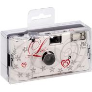 [아마존베스트]Inconnu Single use Kamera Flash 400 27 Love white