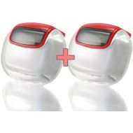 [아마존베스트]Incutex Solar Pedometer Calorie Pedometer with LCD Display / Step Counter