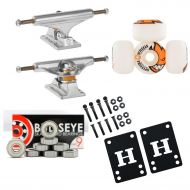 Independent INDEPENDENT 129mm Skateboard TRUCKS 50mm SPITFIRE Wheels, Bearings PACKAGE