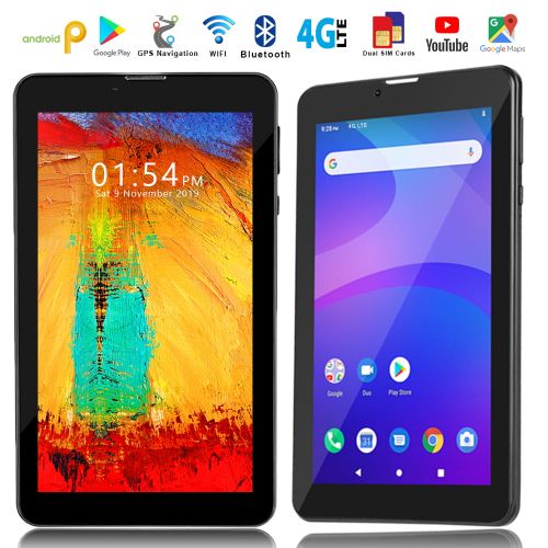  Indigi 7 Unlocked 2-in-1 3G SmartPhone + TabletPC Android 4.4 KitKat AT&T  T-Mobile (Black) w Bundled Items Included