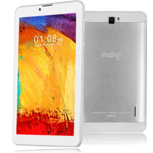  Indigi 7.0inch Unlocked 2-in-1 Android 4.4 Smartphone + TabletPC w Built-in Smart Cover (Pink)+ Bluetooth Included