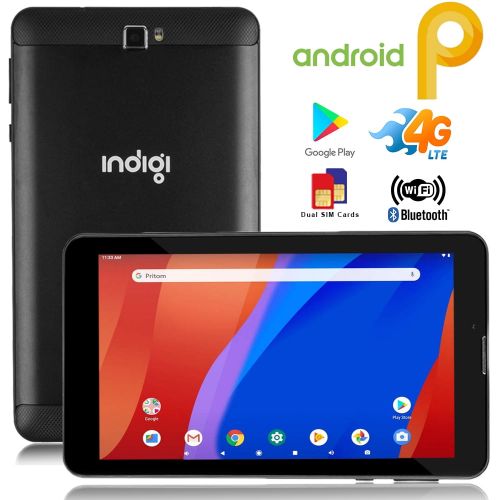  Indigi Unlocked 3G (2-in-1) SmartPhone & TabletPC w Built-In SmartCover + Bluetooth Sync + WiFi + 32gb microSD(Pink)