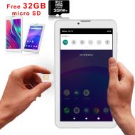 Indigi Unlocked 3G 7.0inch HD DualSim SmartPhone & TabletPC w Built-in SmartCover (Grey) + 32gb microSD