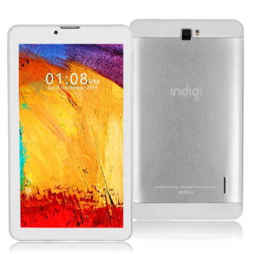  Indigi 7.0inch Unlocked 3G 2-in-1 SmartPhone & TabletPC Android 4.4 w Built-in Smart Cover + Bluetooth Included(Grey)