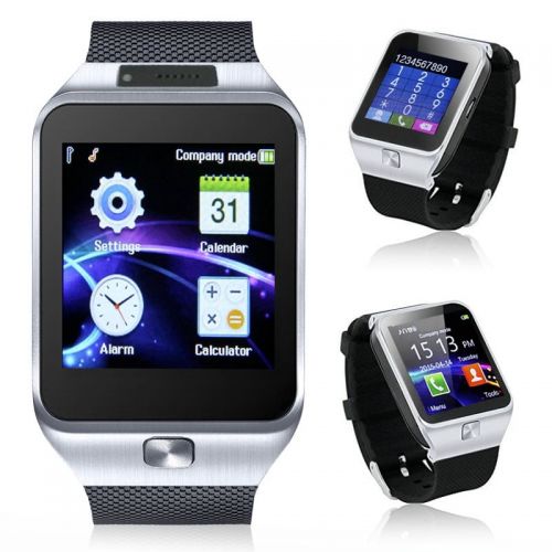 Indigi E3 iOS and Android Bluetooth 2.1 SmartWatch - Wireless w Caller ID + SpeakerPhone + Music + SMS Notifications