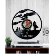 Indigovento Star Trek vinyl record wall clock Star Trek wall decor Star Trek decal Star Trek Star Trek wall decor Star Trek gift Star Trek Enterprise