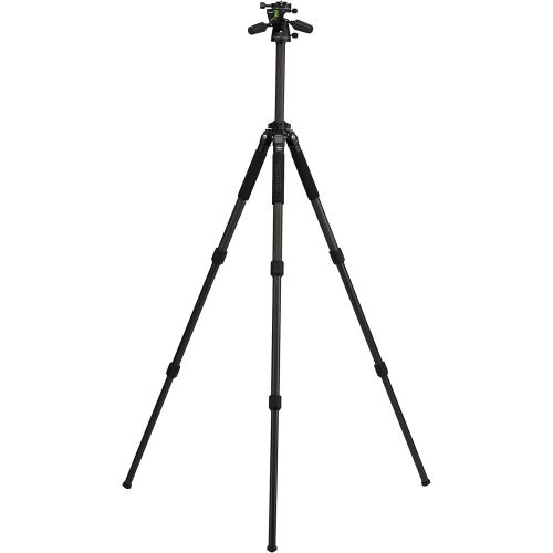  Induro Tripods CLT203 No. 2 Stealth Carbon Fiber Tripod, 3 Sections