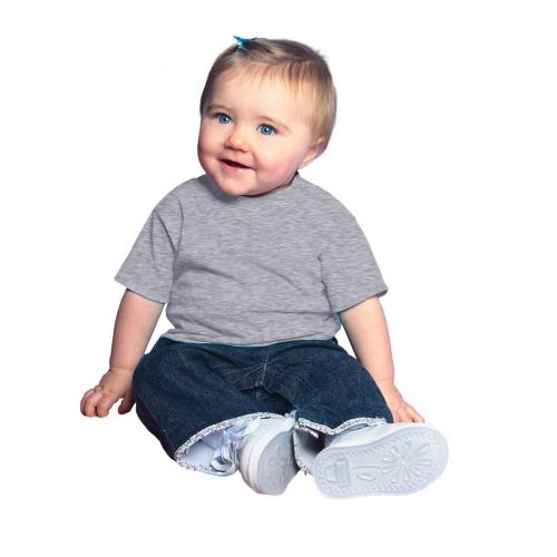  Infant ft s Heather Jersey 5.5-ounce Short-sleeve T-shirt