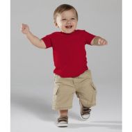 Infant Red Fine Jersey 4.5-ounce T-shirt