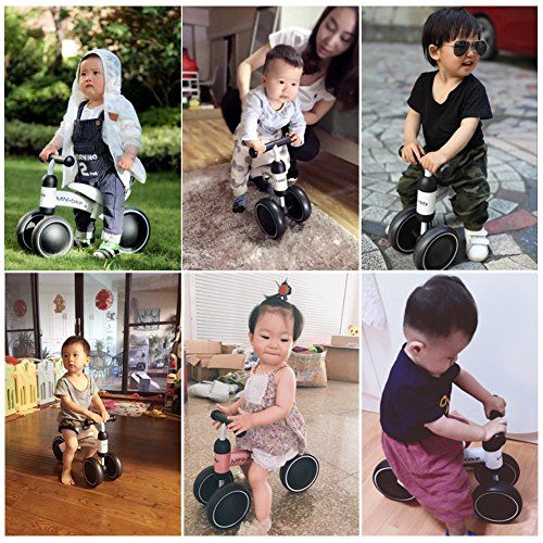  Infant Shining Baby Shining Balance Bike,Baby Ride Toy Learn To Walk,12-24 Month No-Pedal Balance Bike To Kids