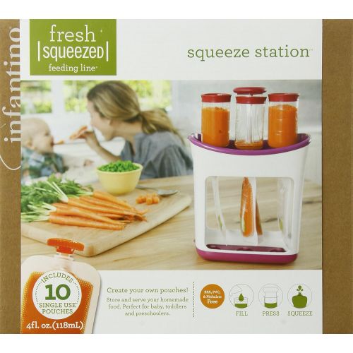  [아마존베스트]Infantino Squeeze Station Baby Food Maker