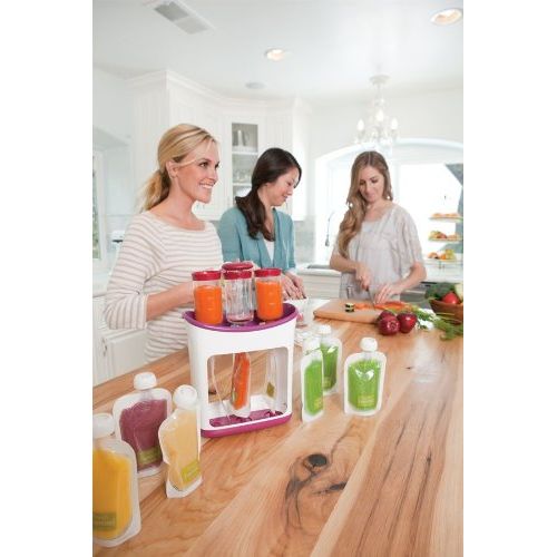  [아마존베스트]Infantino  DIY Dishwasher Safe Easy to Use Squeeze Station Feeding Kit