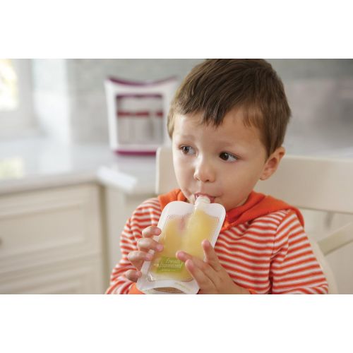  [아마존베스트]Infantino Squeeze Pouches, 4-Fl Oz,50 count