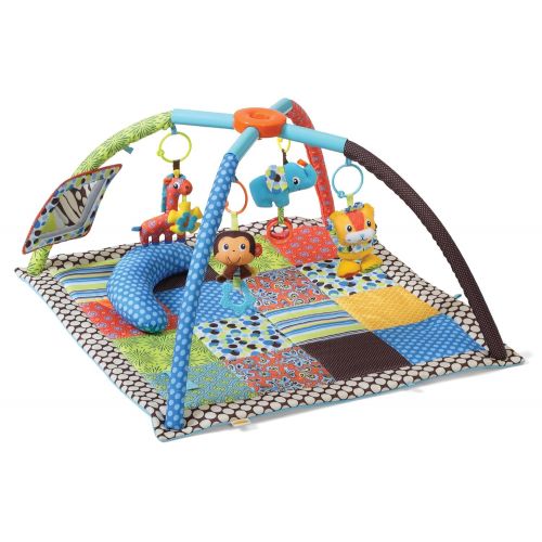  [아마존베스트]Infantino Twist and Fold Activity Gym, Vintage Boy