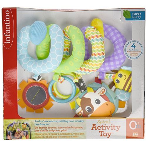  Infantino Spiral Activity Toy, Blue
