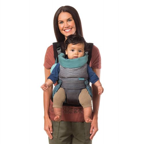  Visit the Infantino Store Infantino Go Forward 4-in-1 Evolved Ergonomic Baby Carrier with Multiple Carrying Positions, Natural Outfacing Support Seat & Built-in Light & Breathable Hood