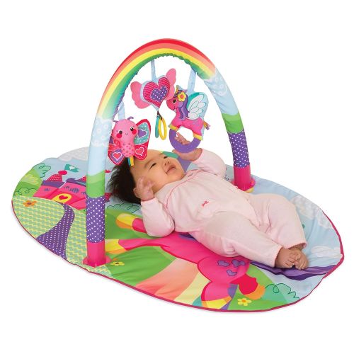  Visit the Infantino Store Infantino Sparkle Explore and Store Activity Gym Unicorn