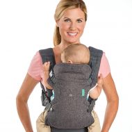[무료배송] 인판티노 휴대용 아기띠 Infantino Flip Advanced 4-in-1 Carrier - Ergonomic, convertible, face-in and face-out front and back carry for newborns and older babies 8-32 lbs