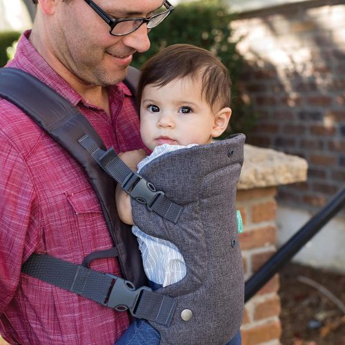  [무료배송] 인판티노 휴대용 아기띠 Infantino Flip Advanced 4-in-1 Carrier - Ergonomic, convertible, face-in and face-out front and back carry for newborns and older babies 8-32 lbs