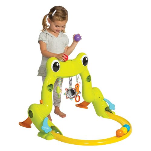  Infantino Great Leaps Gym and Ball Roller Coaster, Green