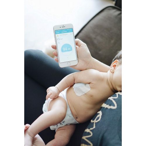  Infanttech Smarttemp - Unlimited Use Wearable Smart Thermometer, 247 Monitoring Without...