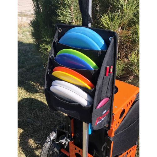  Infinite Discs Power Pocket - Disc Golf Cart Putter Pouch for Discs and Disc Golf Accessories