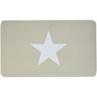 [아마존베스트]Infinite by Geda Labels (Infkh) Beige StarsLarge Star Melamine Breakfast Board, 14000Board 23.5x 14x 0.5cm