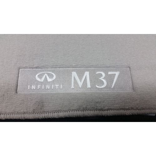  2011 to 2013 Infiniti M37/M37x Genuine Infiniti OEM Carpeted Floor Mats -Light Gray