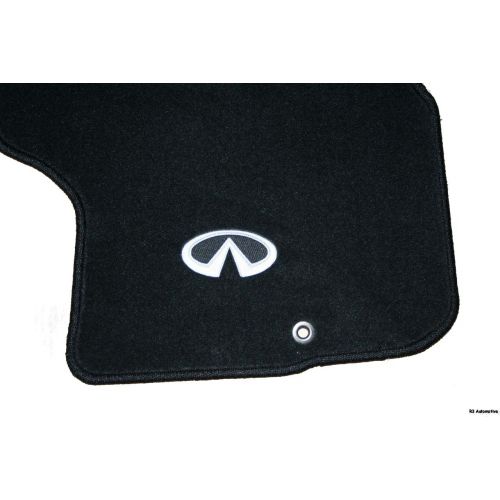  2006 TO 2010 Infiniti M35/M45 Carpet Floor Mats - Factory OEM Replacement -BLACK