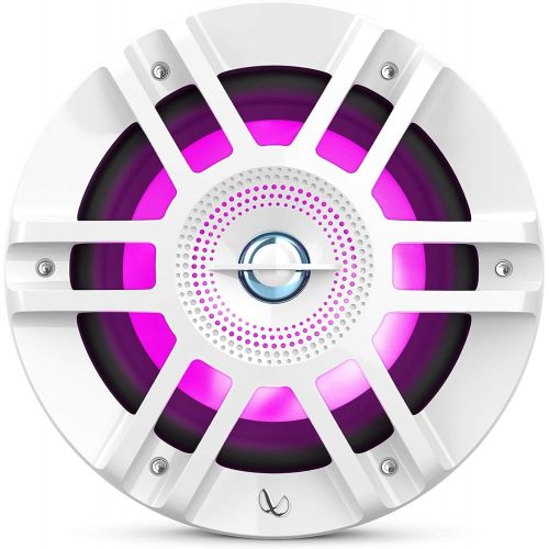  Infinity KAPPA6120M - Two Pairs of Kappa Marine KAPPA6120M White 6.5 Premium 2-Way RGB LED Coaxial Speakers