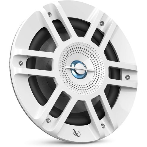  Infinity KAPPA6120M - Two Pairs of Kappa Marine KAPPA6120M White 6.5 Premium 2-Way RGB LED Coaxial Speakers