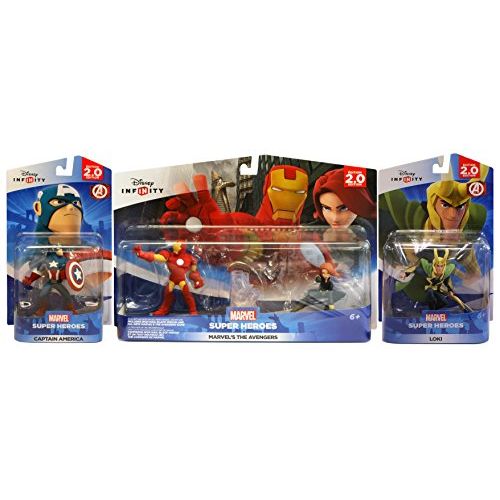  Disney Infinity 2.0 Marvel Avengers Bundle 3 (3 Pack)