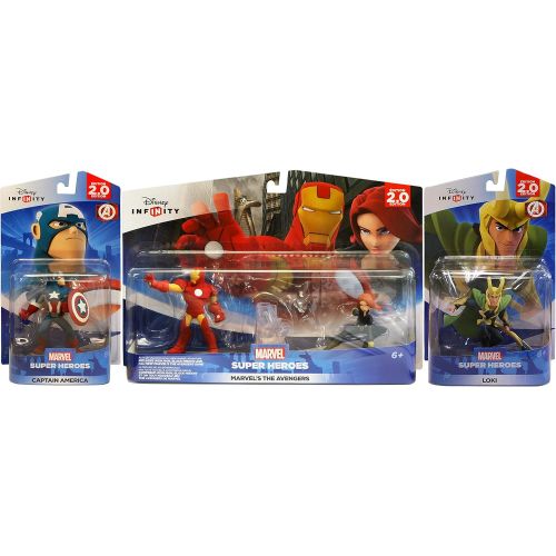  Disney Infinity 2.0 Marvel Avengers Bundle 3 (3 Pack)