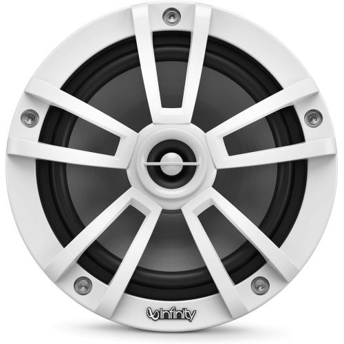  [아마존베스트]Infinity 622MW 450W 6.5 2-Way Water Resistant Coaxial Marine Boat Car Audio Stereo Speakers