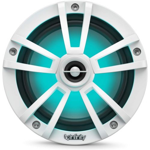  [아마존베스트]Infinity 622MW 450W 6.5 2-Way Water Resistant Coaxial Marine Boat Car Audio Stereo Speakers