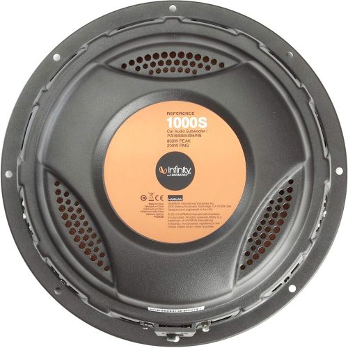  Infinity REF1000S 10 Inch Shallow Mount Subwoofer