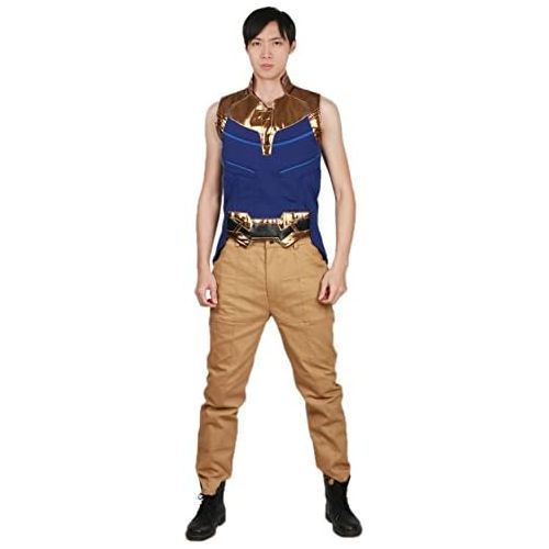  Infinity War Costume Thanos Halloween Outfit for Adult