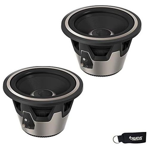  Infinity - Two Kappa 10 (250mm) 450Watt RMS High-Performance Subwoofers, Switchable 2 OR 4 OHM