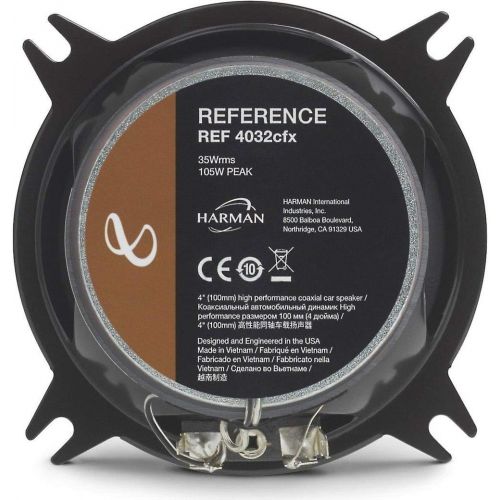  Infinity Reference REF-4032CFX 4 2-way Car Speakers - Pair