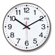 Infinity Instruments Basic 12-Inch Traditional Wall Clock