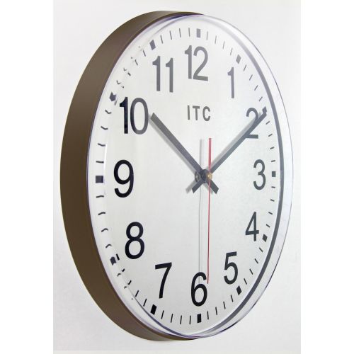  Infinity Instruments Basic 12-Inch Traditional Wall Clock