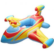 Baby Swimming Ring,Child Inflatable Swimming Toddler Safety Aid Float Seat Ring,Aircraft Shape,Fit 1...