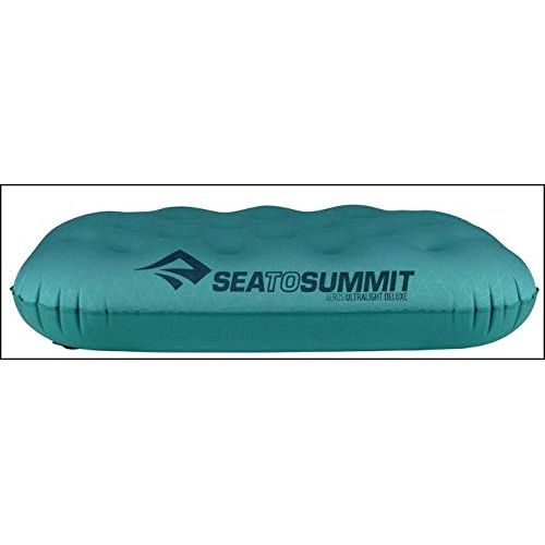 인플레터블 Inflatable Sea to Summit Aeros Camping Pillow & Akamai Blue (Key Ring) Carabiner