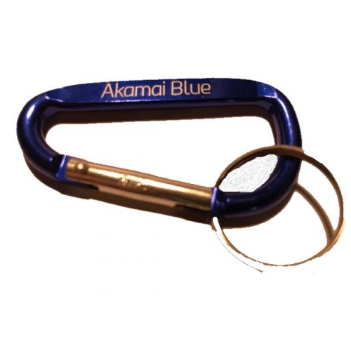 인플레터블 Inflatable Sea to Summit Aeros Camping Pillow & Akamai Blue (Key Ring) Carabiner