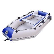 Inflatable kayak Kajak-Fischerboot, aufblasbares 2-Personen-Kajakset mit Aluminium-Rudern und Hochleistungsluftpumpe 175 x 102 cm