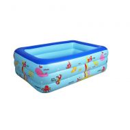 Inflatable toys Summer New Three-Tier Baby Swimming Pool, Inflatable Pool, Childrens Paddling Pool, Suitable for Indoor and Outdoor -21014565 cm